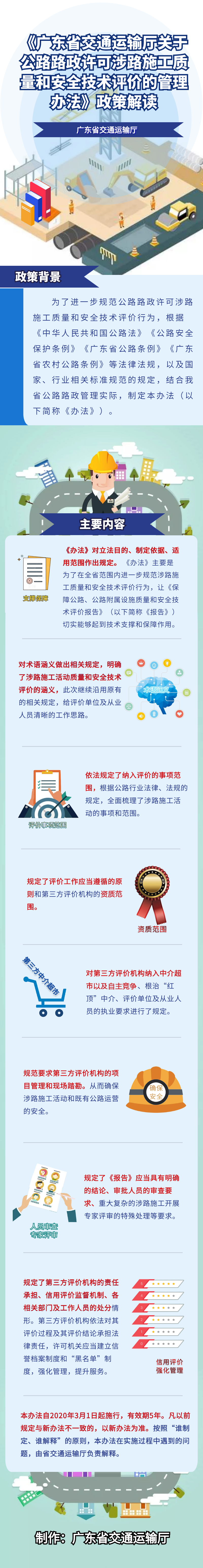 一图读懂《加拿大28官网
关于公路路政许可涉路施工质量和安全技术评价的管理办法》政策解读.png
